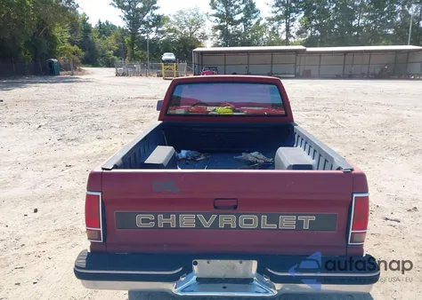 1992 Chevrolet S10 from USA, damaged, VIN 1GCCS14R2NH141022